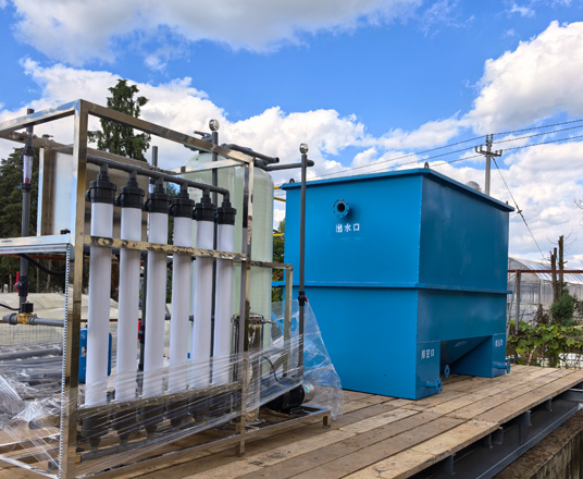 嵩明晨鑫冷库蔬菜废水处